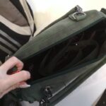12 inch Leather Women Fashion Shoulder Blocks Handbags photo review
