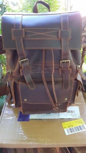 17 inch Canvas Artisan Retro Fashion Backpack photo review