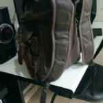 17.7 inch Canvas Unisex Artisan Retro Casual Backpack photo review