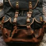 17.7 inch Canvas Unisex Artisan Retro Casual Backpack photo review