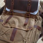 DSLR Camera Backpack 17 inch Waxed Batik Canvas photo review