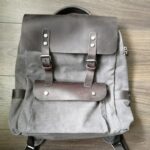 14 inch Canvas Artisan Retro Fashion Multifunction Laptop Backpack photo review