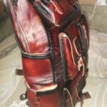 16 inch Cow Leather Artisan Retro Fashion Laptop Backpack photo review