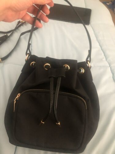Custom design for Japanese women movie star prop effortless nylon fashion Bucket handbag shoulder bag for girls photo review