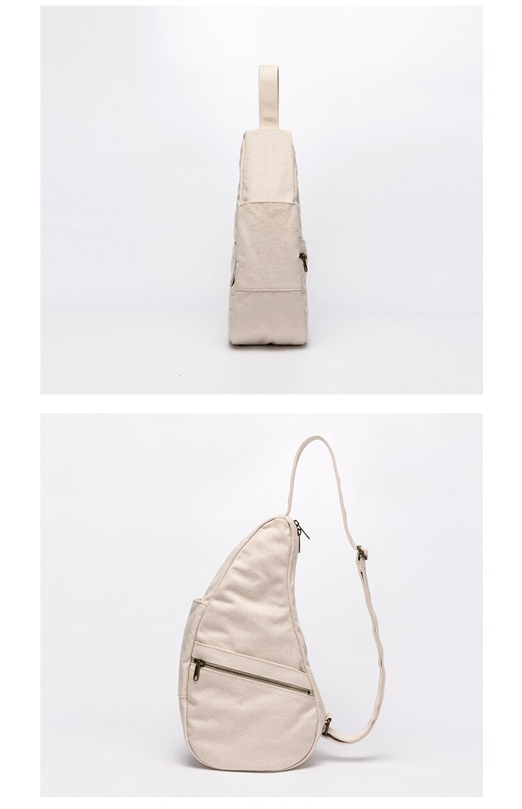 Japanese Buddhist mood Aesthetic Canvas chest messenger bag for girls