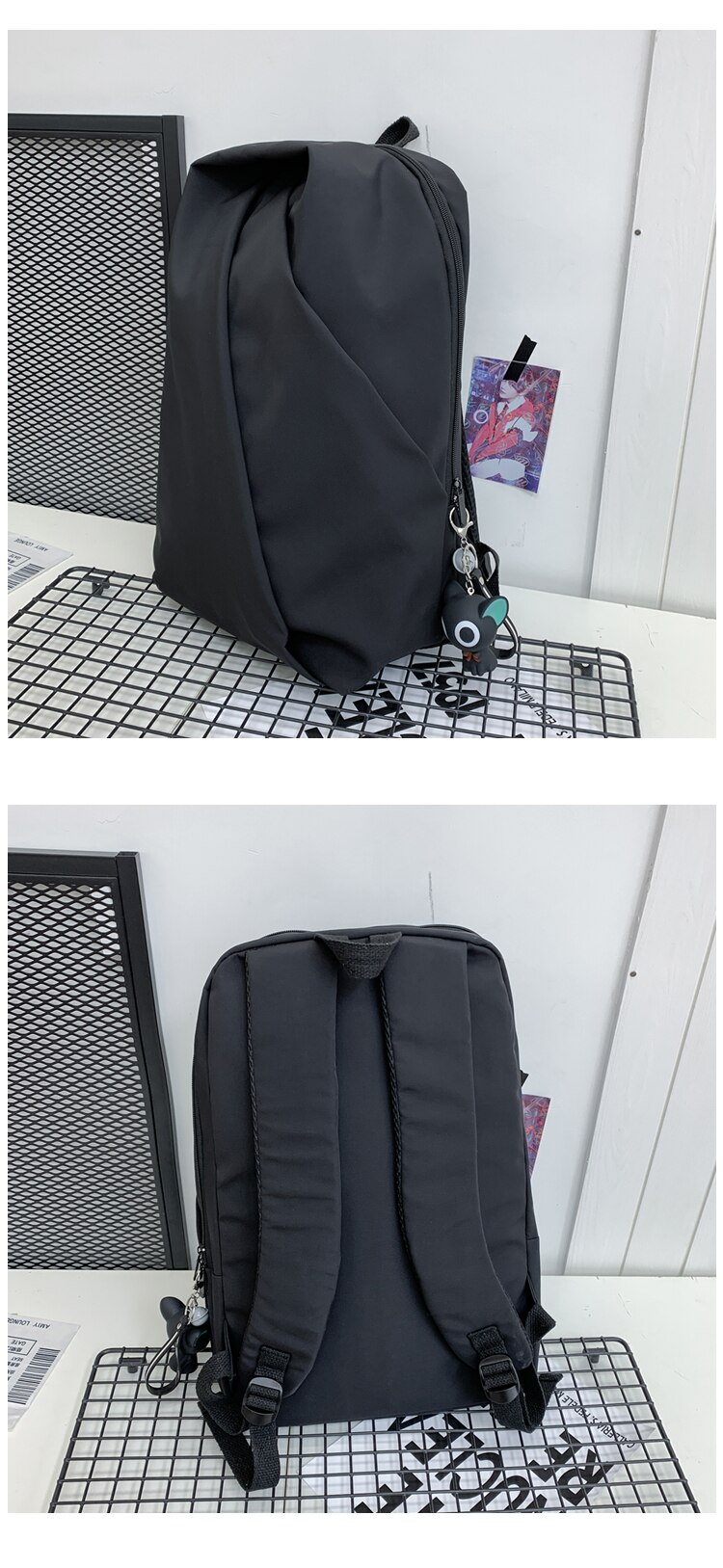 18 Inch Minimal Fashion School Laptop Backpack