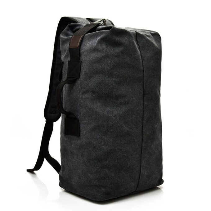 Canvas Mountaineering Luggage Rucksack Bucket Backpacks