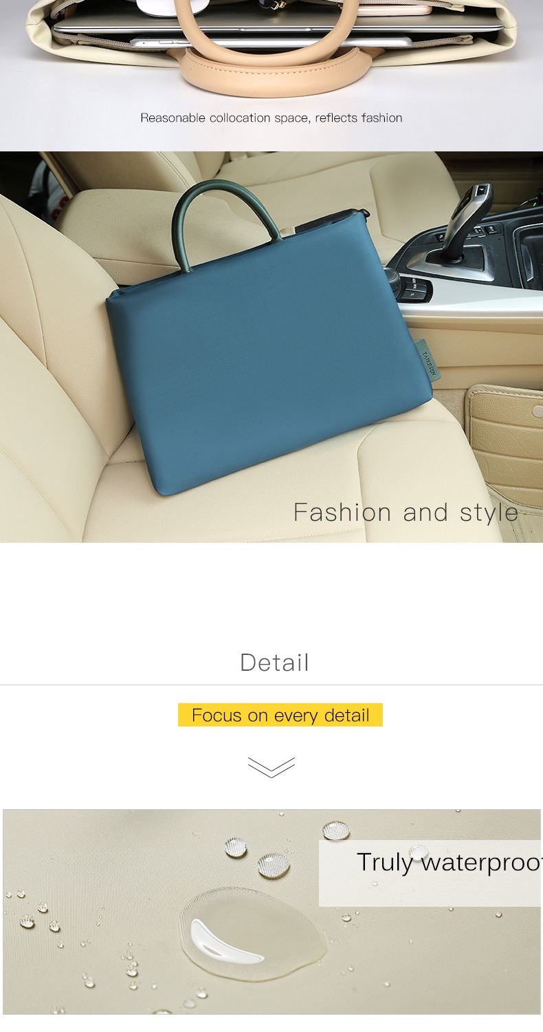 Laptop Briefcase For Macbook Series, Portable Minimal Fashion