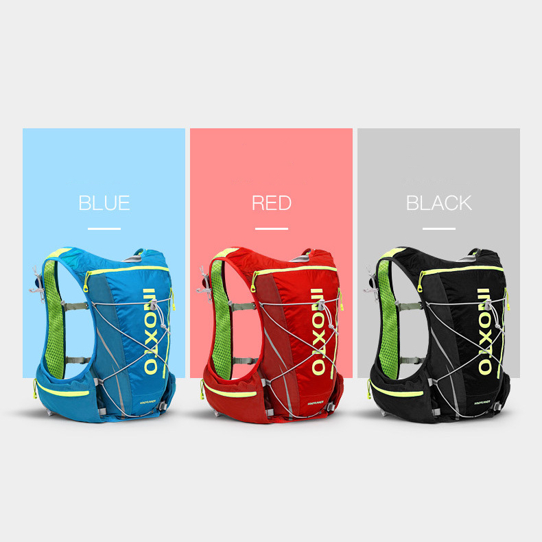 8L 42/38 Inch Nylon Hydration Backpacks With 1.5L Water Bag