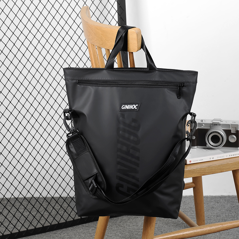 16.6 Inch Pu Leather Waterproof College School Backpacks For Laptop Backpacks
