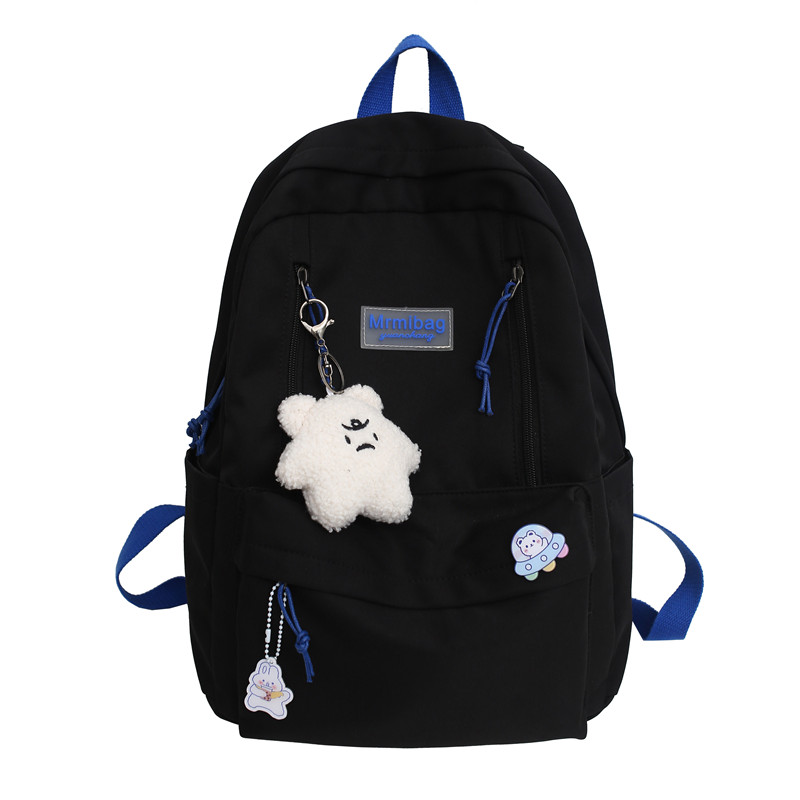 16.5 Inch Nylon Korean Style Laptop School Backpacks For Teenagers